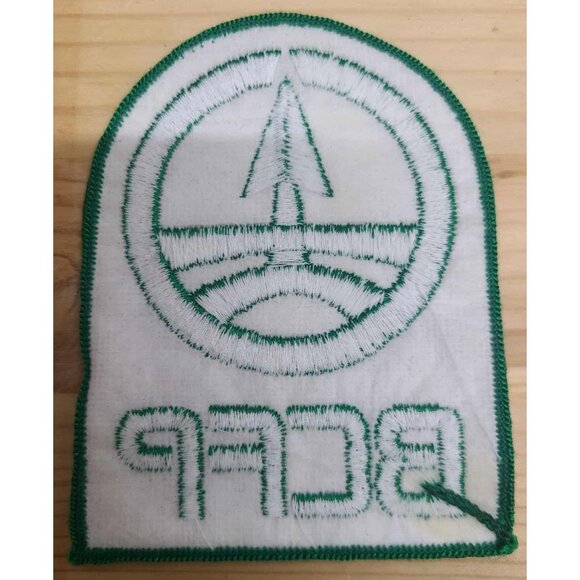 "Vintage BCFP Embroidered Patch - Green & White Logo Badge - Collectible Emblem" - Picture 2 of 2